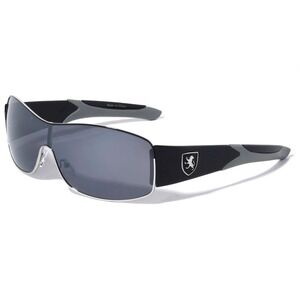 Mens Sport Sunglasses Black Gray Performance UV Protect Driving Biking Running‎